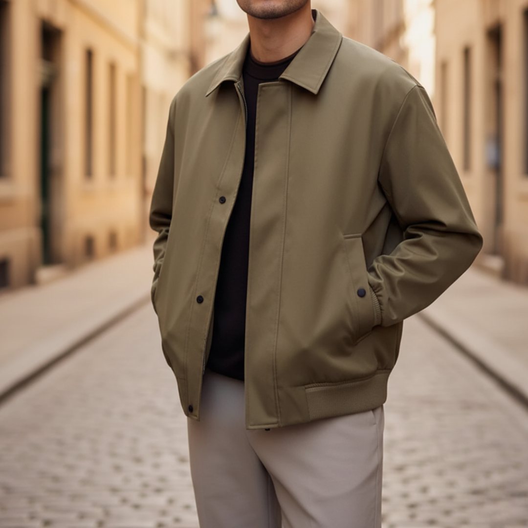 Men's Technical Blend Bomber Jacket