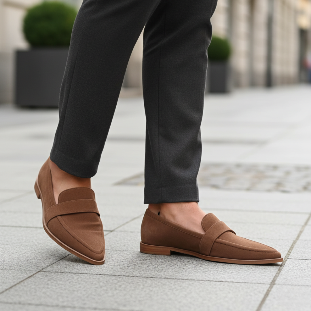 Orthopedic Women's Moccasins in Eco-Leather