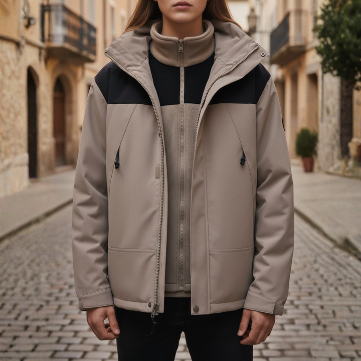 Women's Waterproof Jacket with Hood