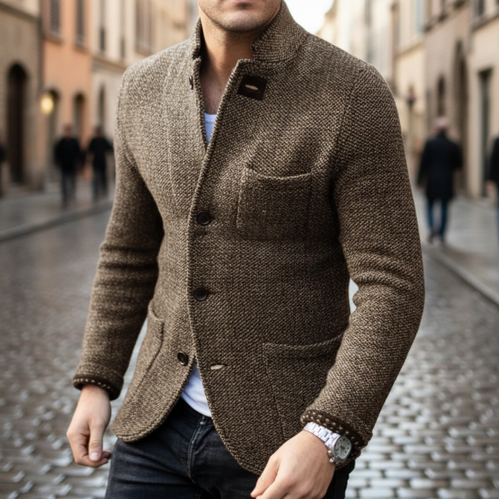 Men's Slim Fit Durable Fabric Jacket