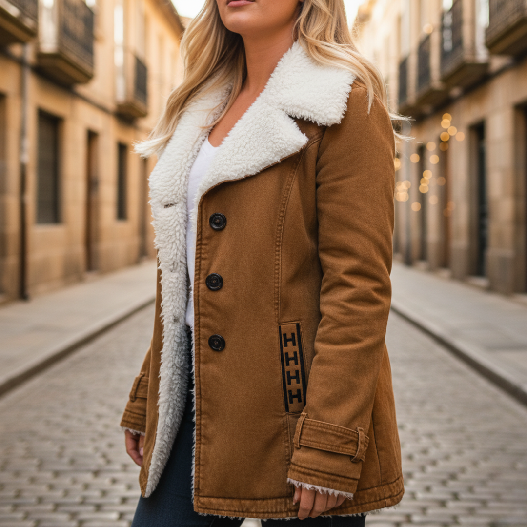 Women's Winter Jacket with Fur Collar – Warm and Comfortable Jacket