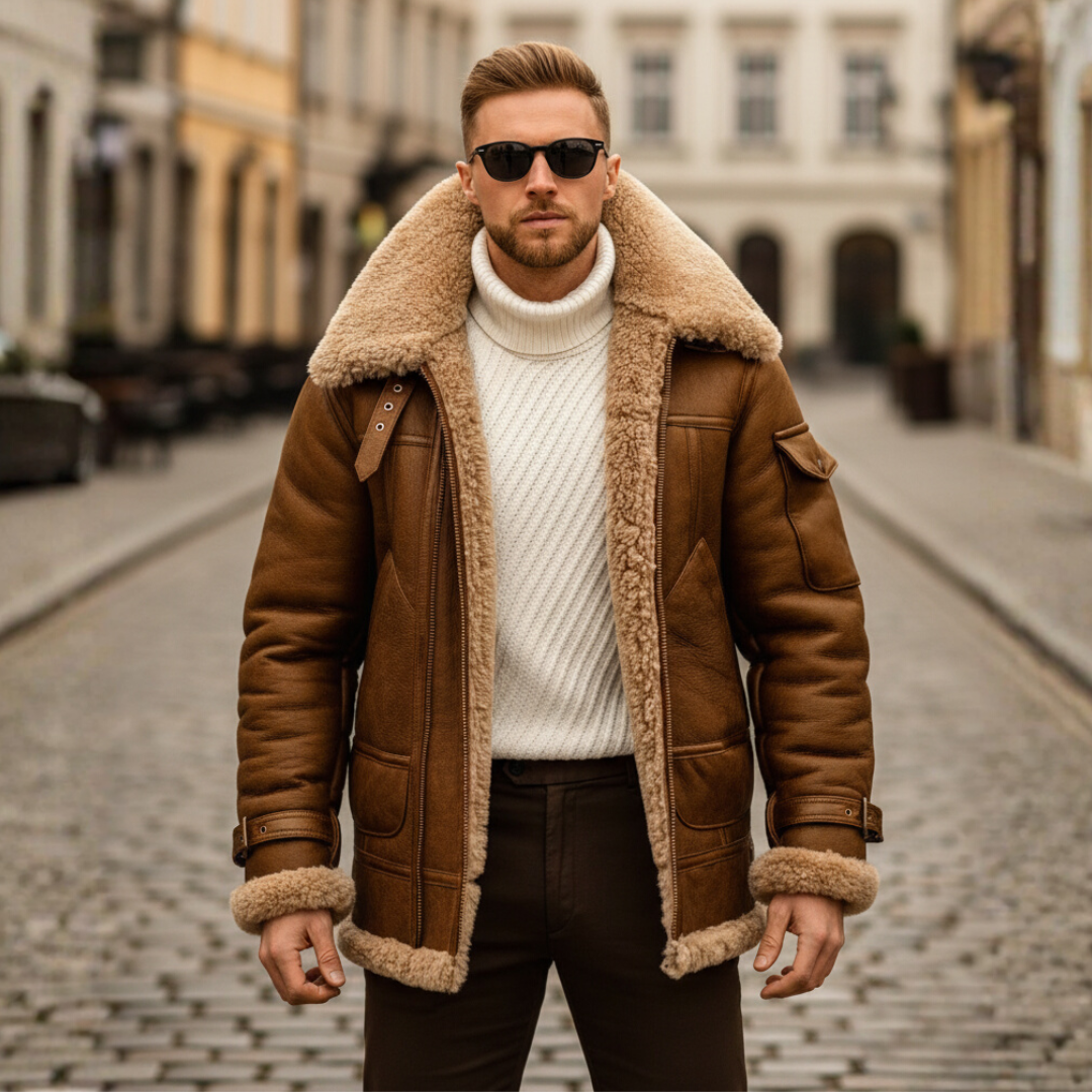 Men's Jacket with Fur