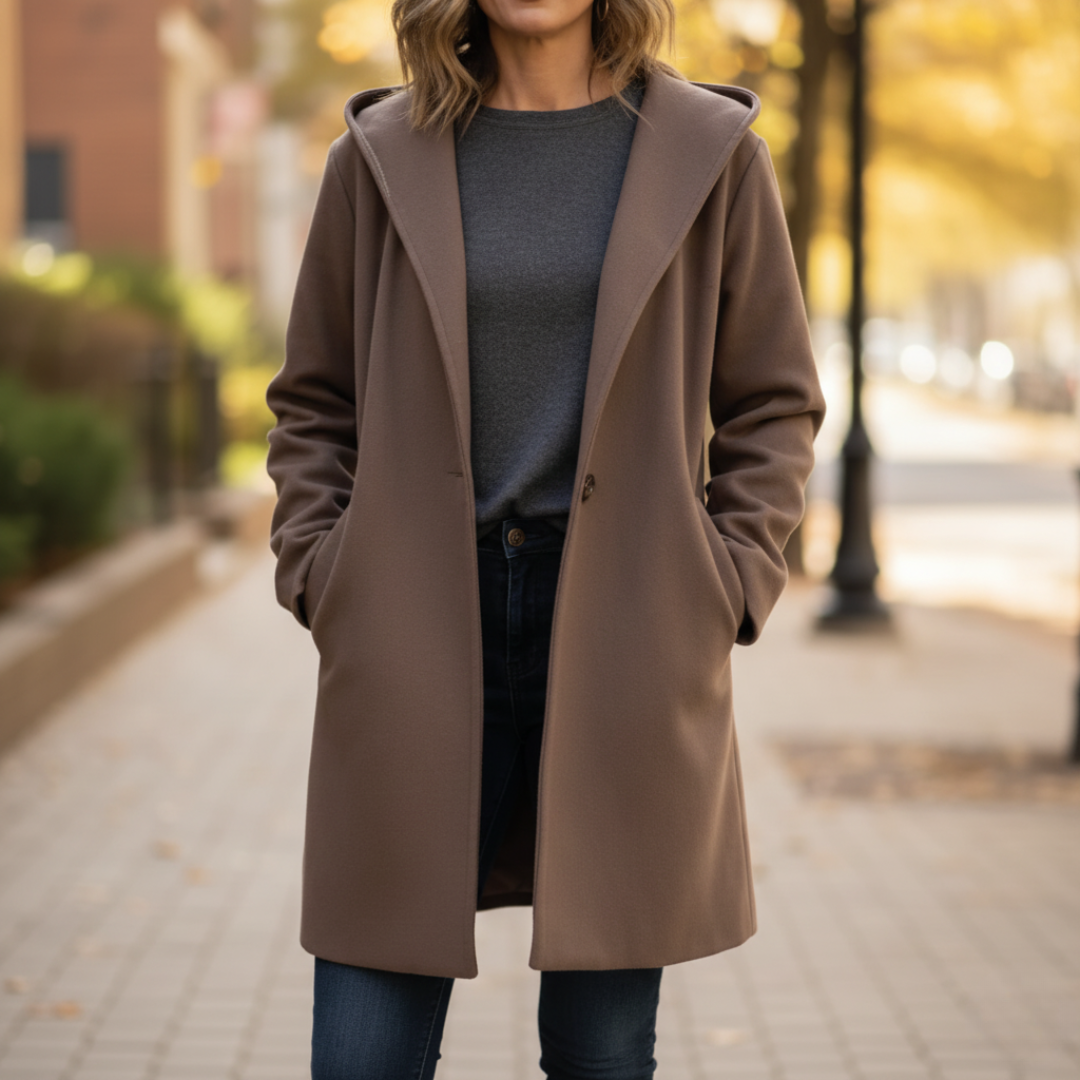Women's Hooded Jacket in Durable Fabric