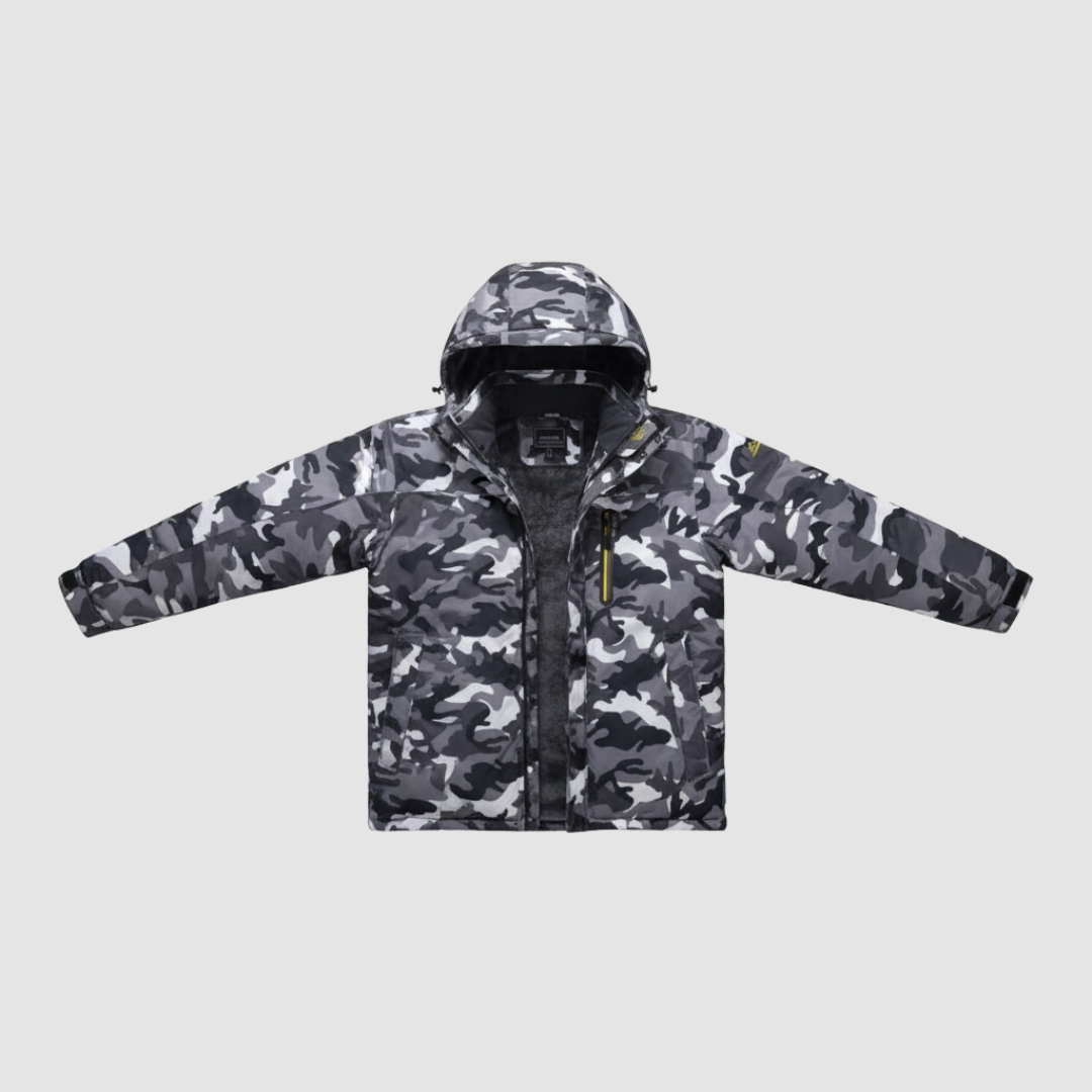 Men's Winter Padded Jacket with Hood