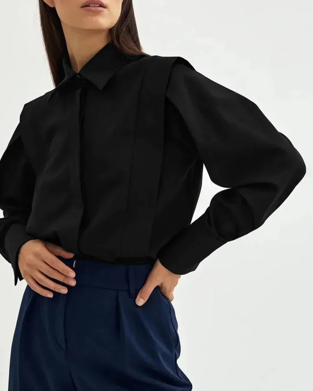 Women’s Cotton Button-Up Sleeveless Shirt