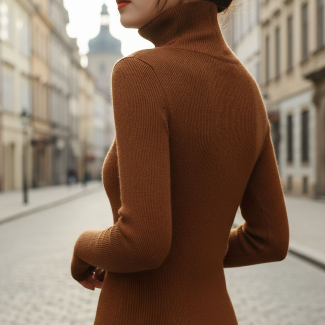 Women's Crew Neck Sweater in Soft Material