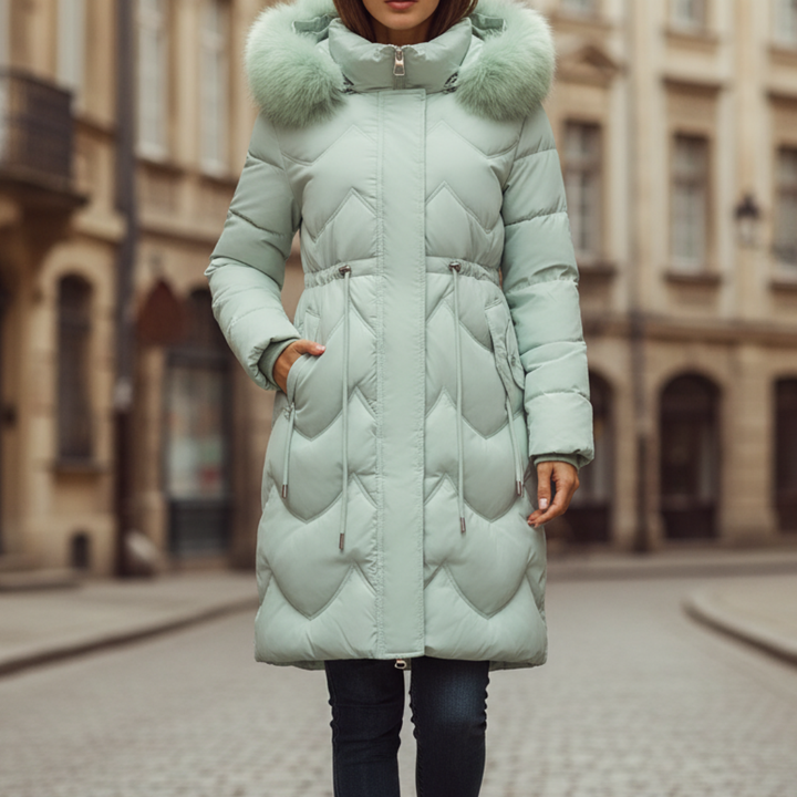 Women's Winter Waterproof Down Jacket with Hood