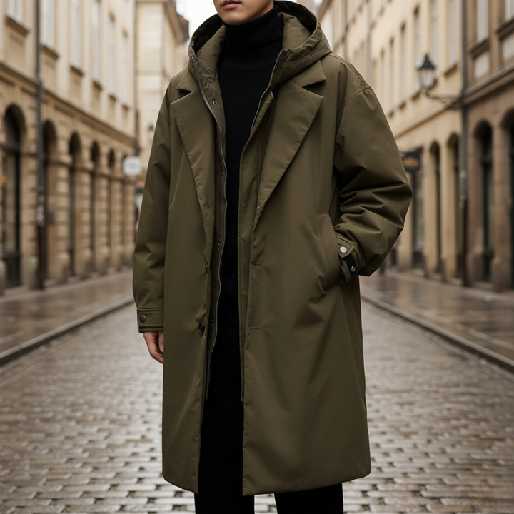 Men's Waterproof Coat with Hood