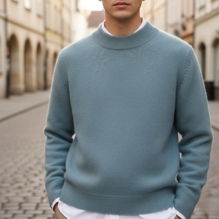 Men's High Neck Sweater