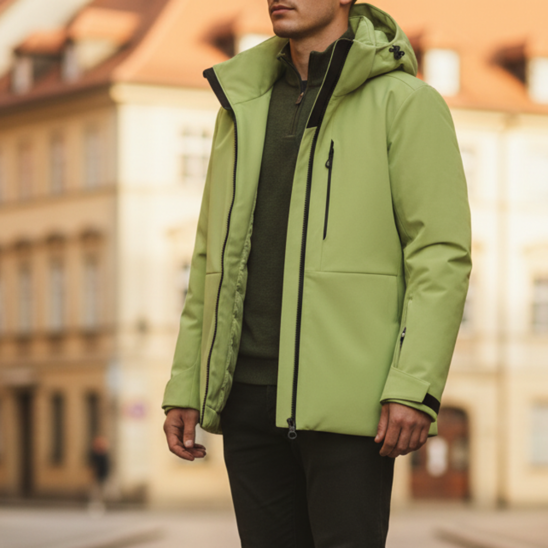 Men's Waterproof Jacket with Hood