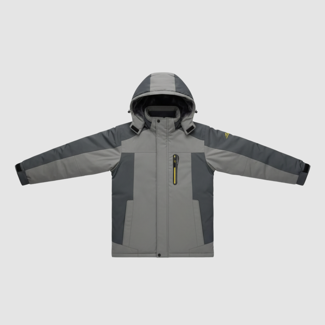 Men's Winter Padded Jacket with Hood