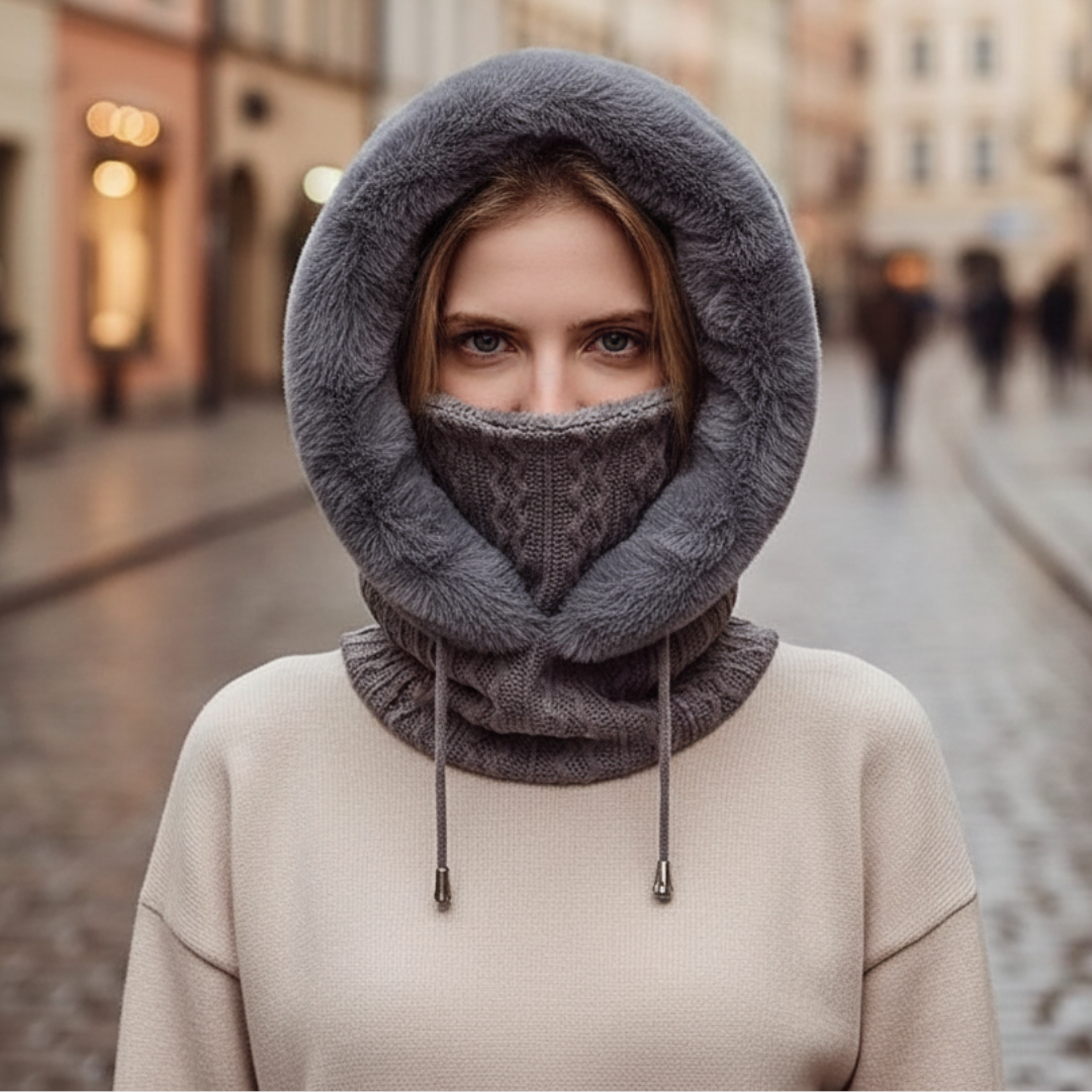 Women's Soft Winter Balaclava with Hood
