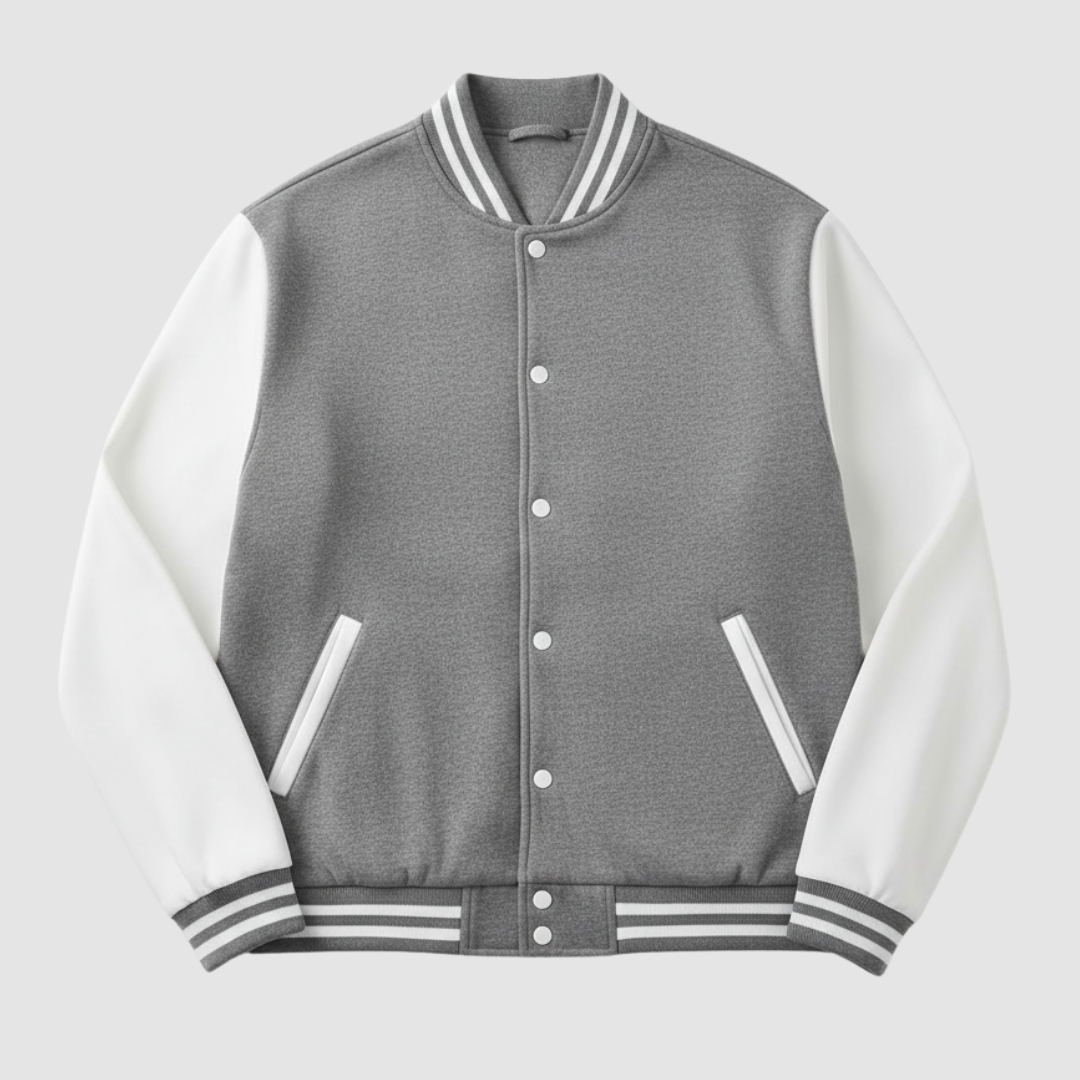 Men's Bicolor Varsity Jacket