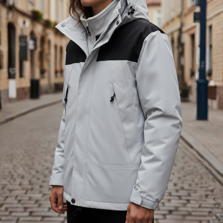 Women's Waterproof Jacket with Hood