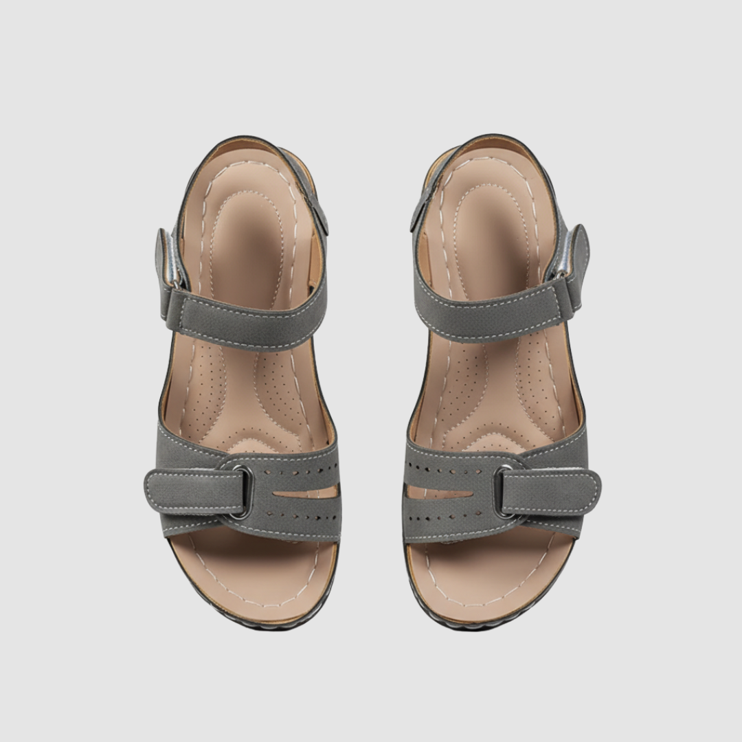 Women's sandals with strap