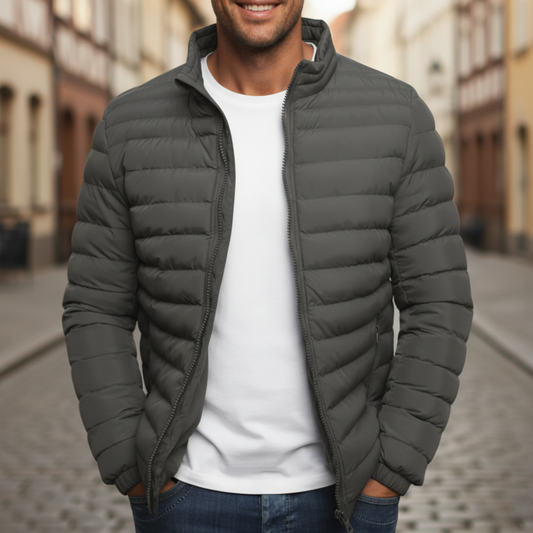 Men's Down Jacket Made of Durable Material