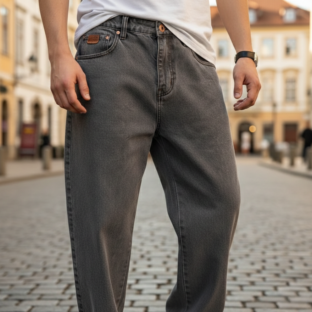 Men's Straight Leg Regular Fit Jeans