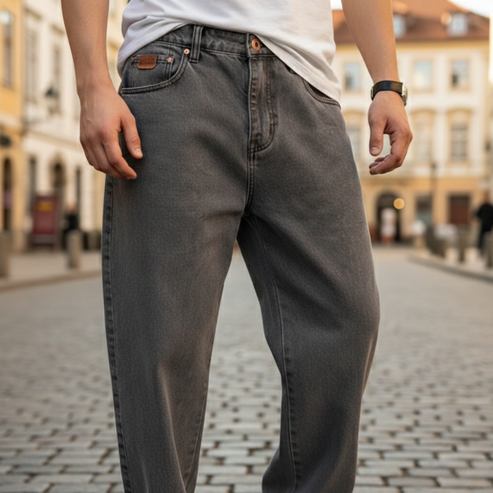 Jeans da uomo a gamba dritta regular fit