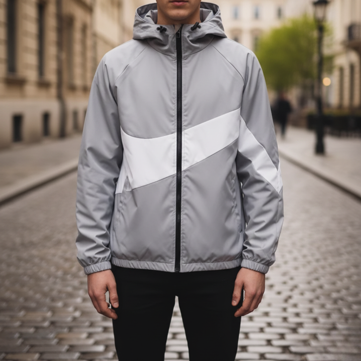 Men's Sports Jacket in Technical Fabric