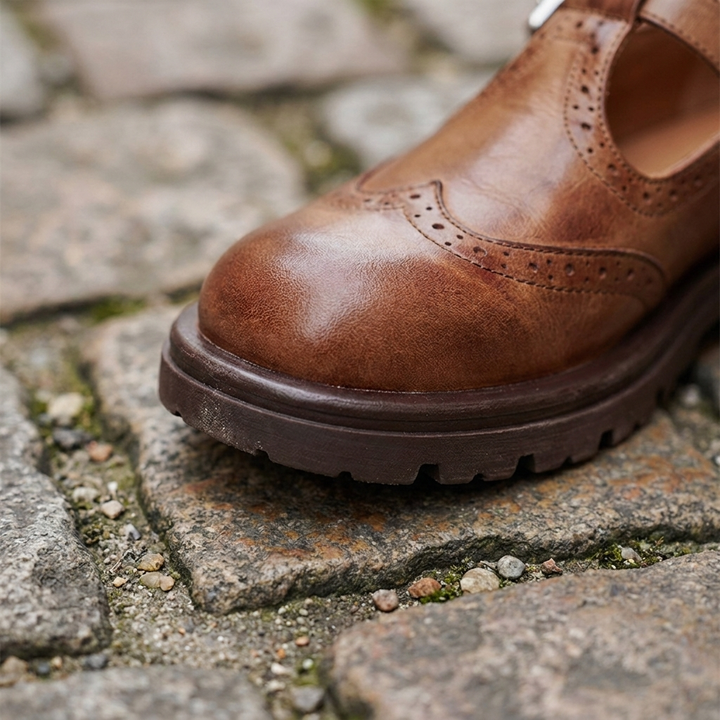 Orthopedic Mary Jane Shoes for Women with Round Toe