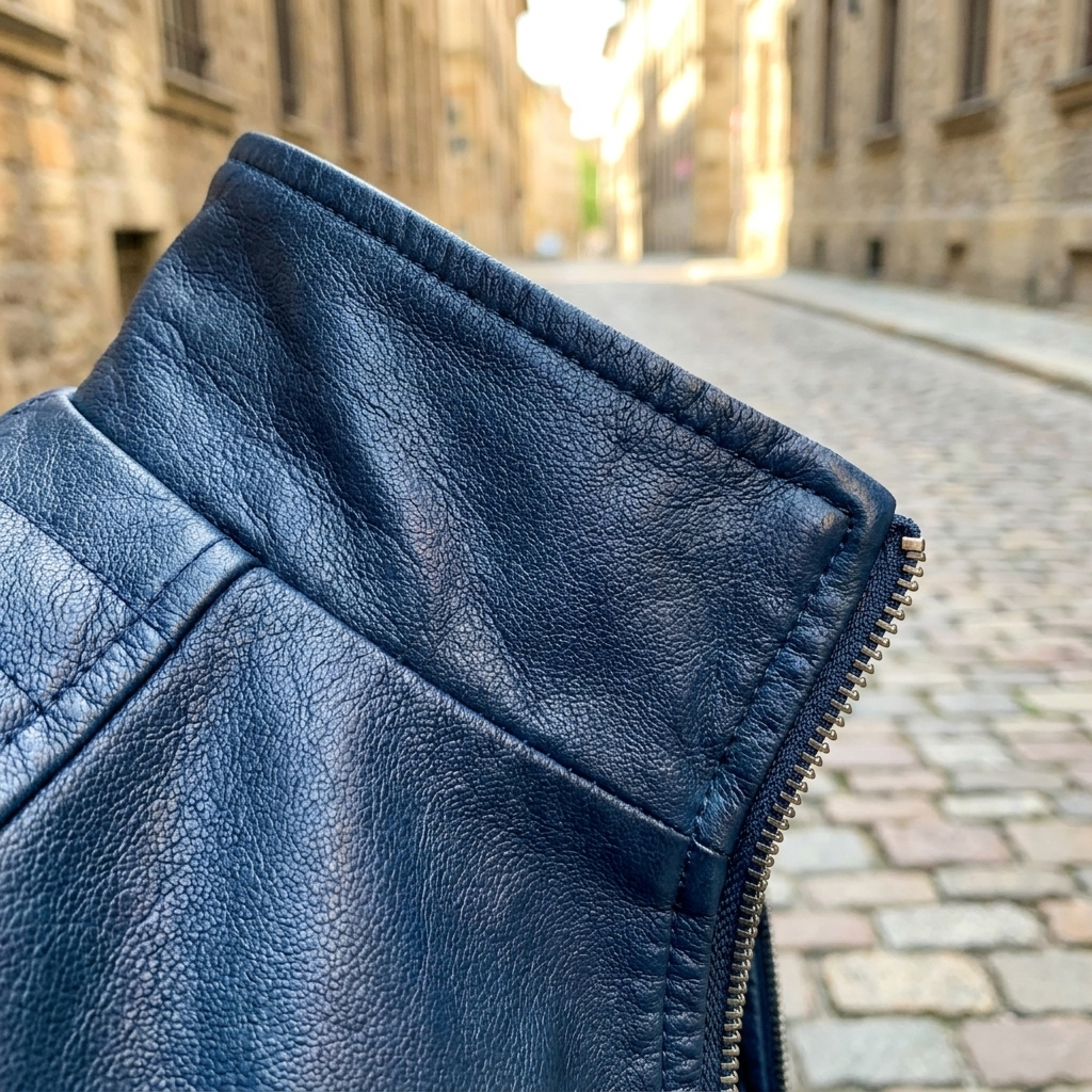 Giacca in pelle senza maniche da uomo con collo alto, bomber da motociclista, moda invernale  