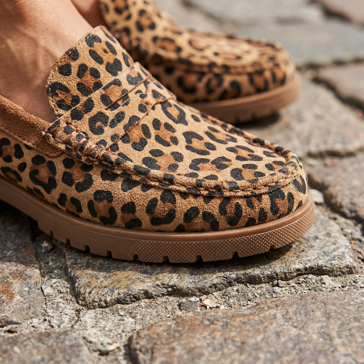 Mocassini ortopedici da donna in morbido camoscio con soletta comfort – casual  