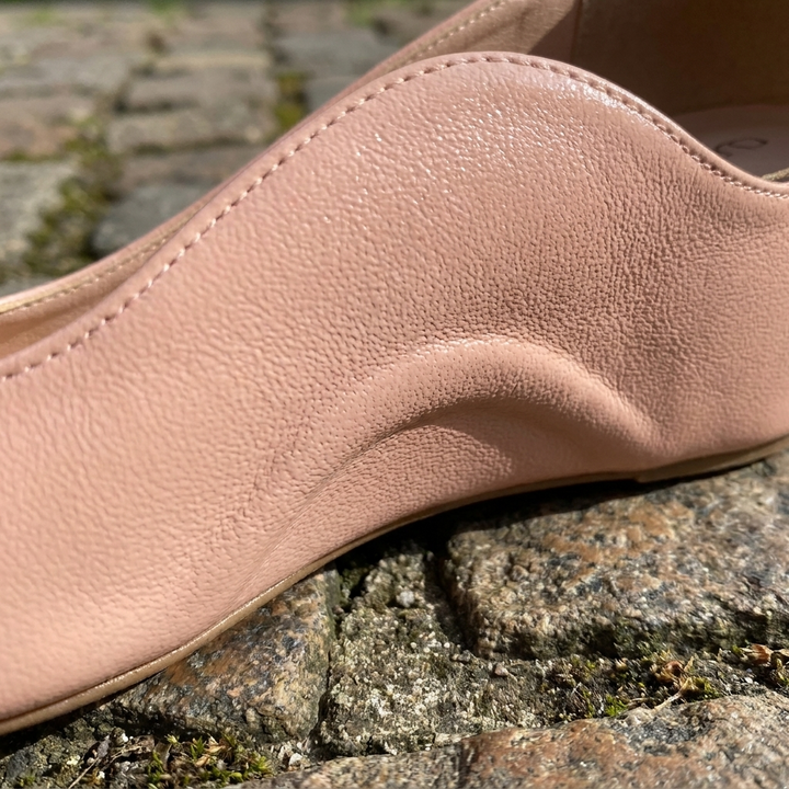 Tacchi ortopedici da donna in pelle con supporto per l&