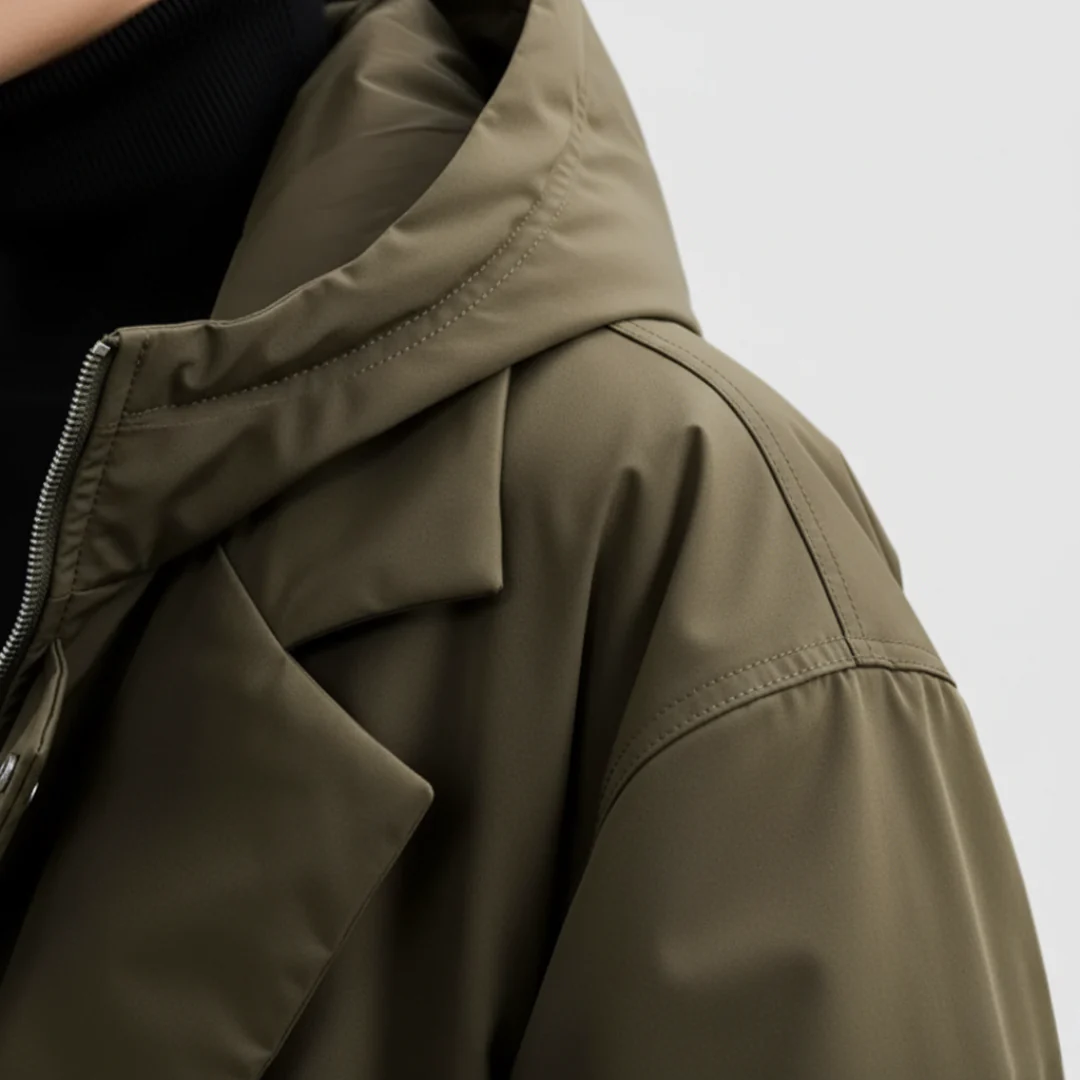 Men's Waterproof Coat with Hood