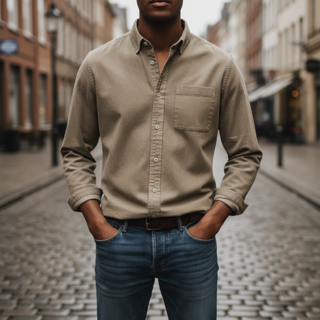 Men's Shirt with Pocket