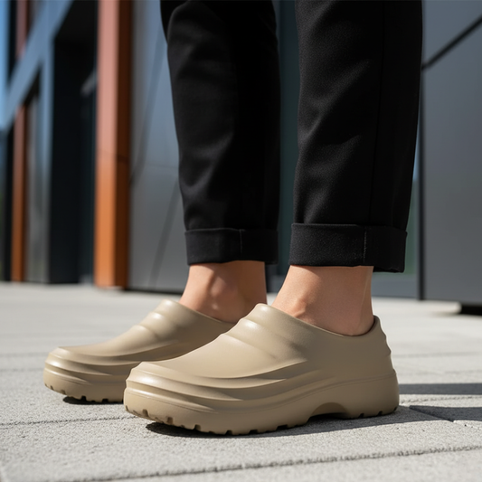 Non-slip Waterproof Work Clogs for Men