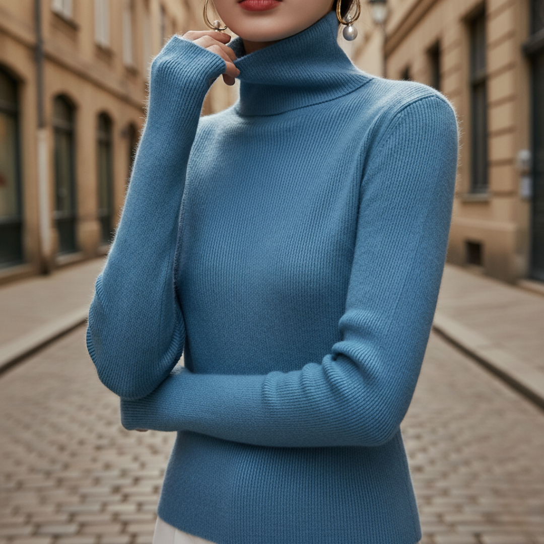 Women's Crew Neck Sweater in Soft Material