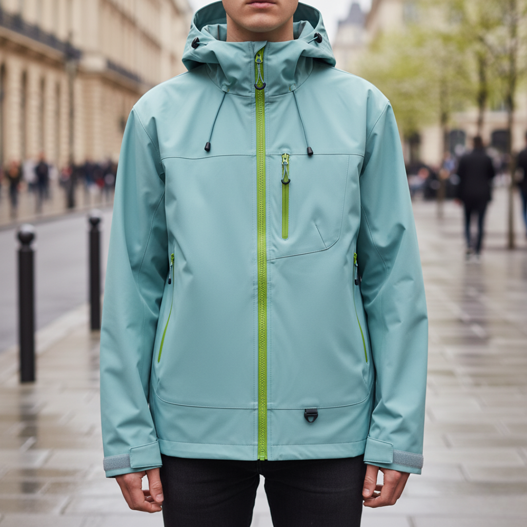 Unisex Outdoor Jacket in Technical Fabric