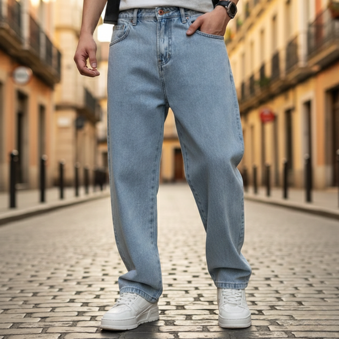 Men's Straight Leg Regular Fit Jeans
