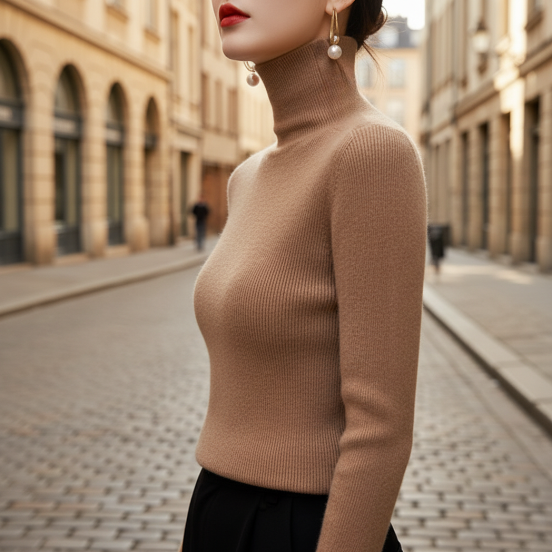 Women's Crew Neck Sweater in Soft Material