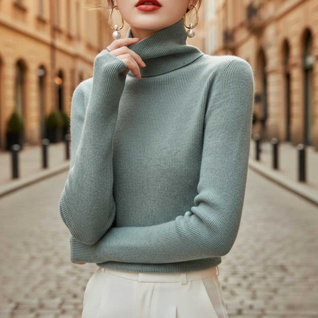 Women's Crew Neck Sweater in Soft Material