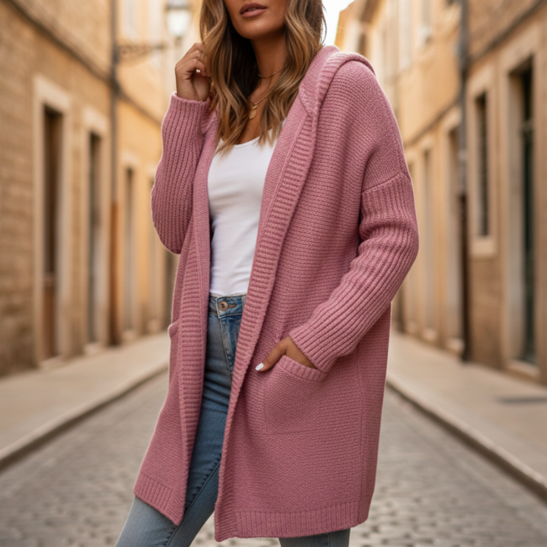 Women's Hooded Cardigan