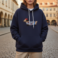 Felpa unisex con cucciolo
