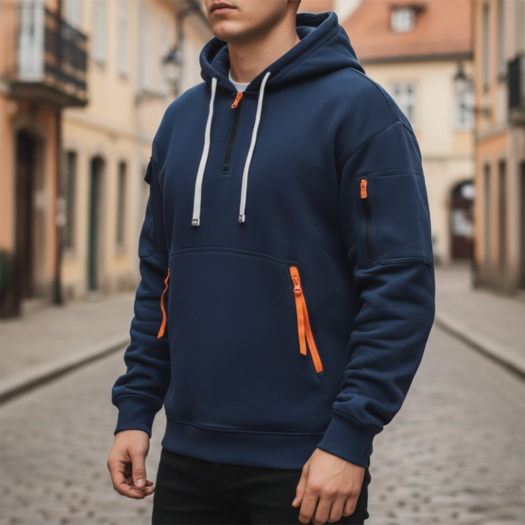 Men's Zip-Up Hoodie