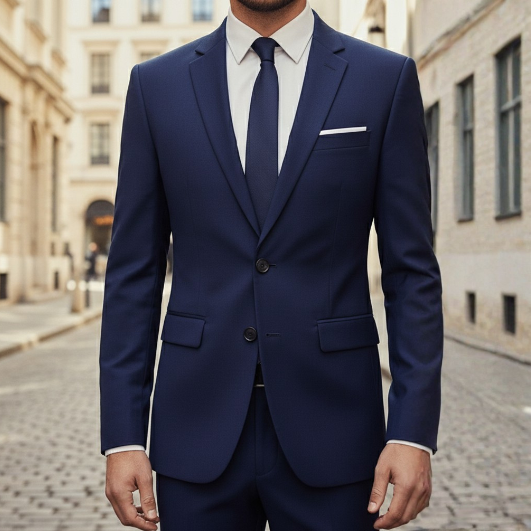 Men's Slim Fit Formal Business Jacket