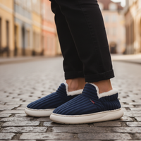 Pantofole unisex con pelliccia sintetica