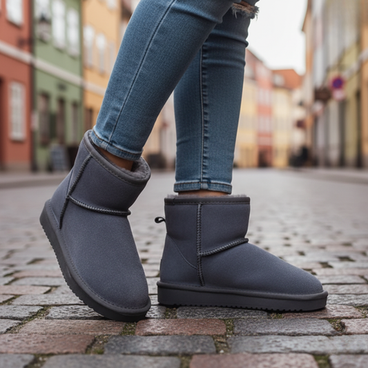 Women's Ankle Boots with Warm Lining