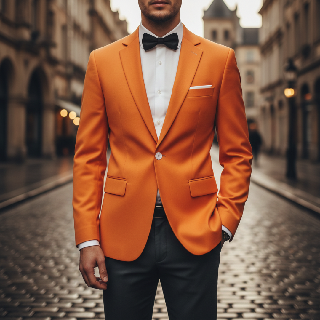 Men's Slim Fit Formal Business Jacket