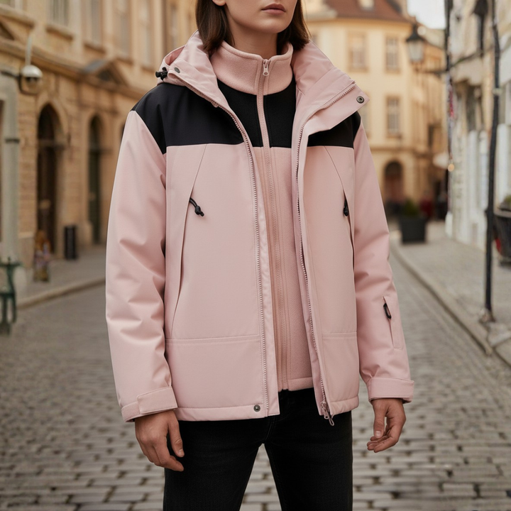 Women's Waterproof Jacket with Hood