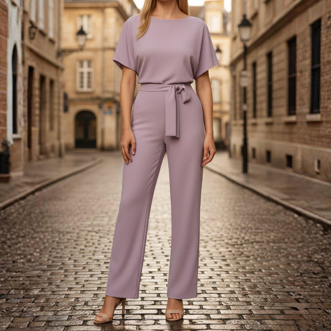 Women's Jumpsuit with Belt