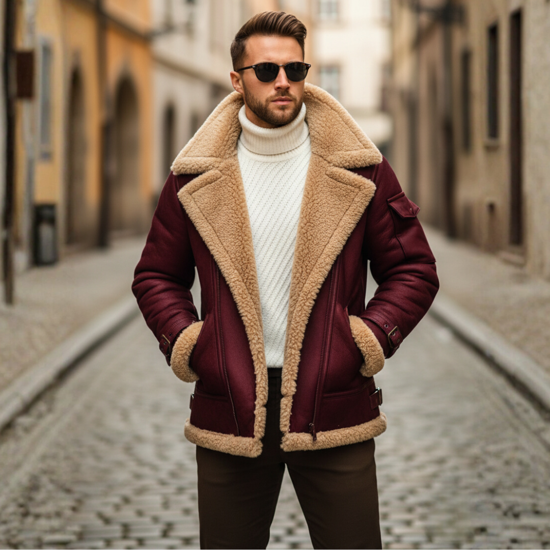 Men's Jacket with Fur
