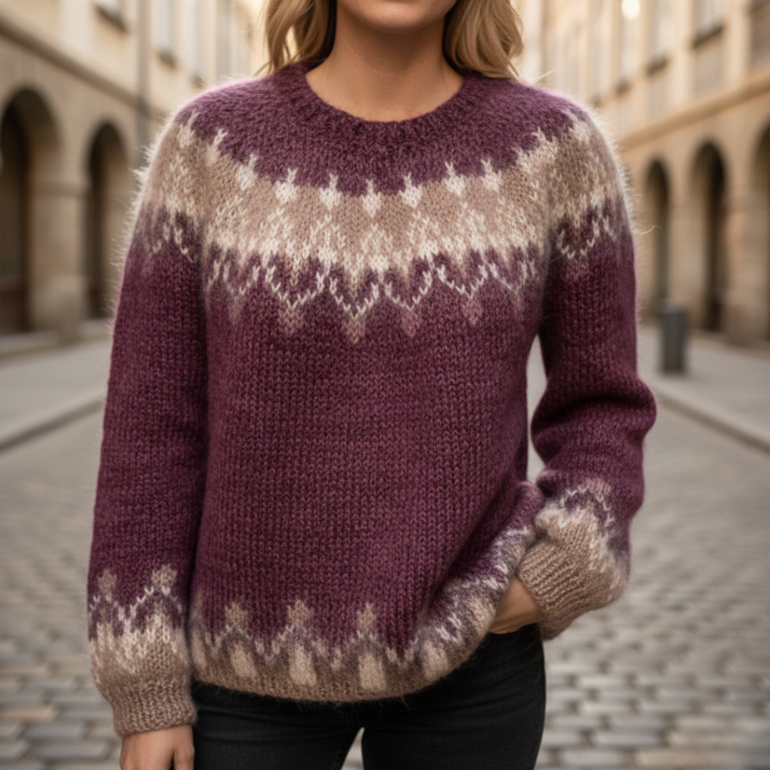 Women's Jacquard Fair Isle Sweater