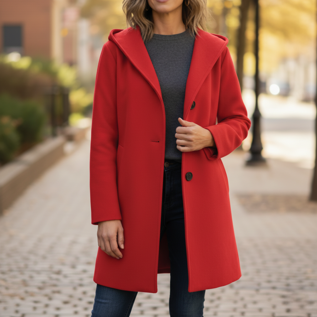 Women's Hooded Jacket in Durable Fabric