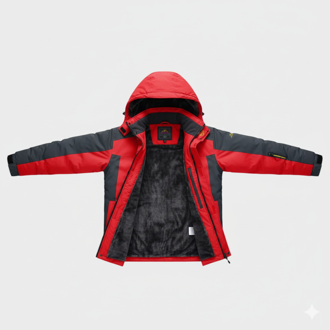 Men's Winter Padded Jacket with Hood