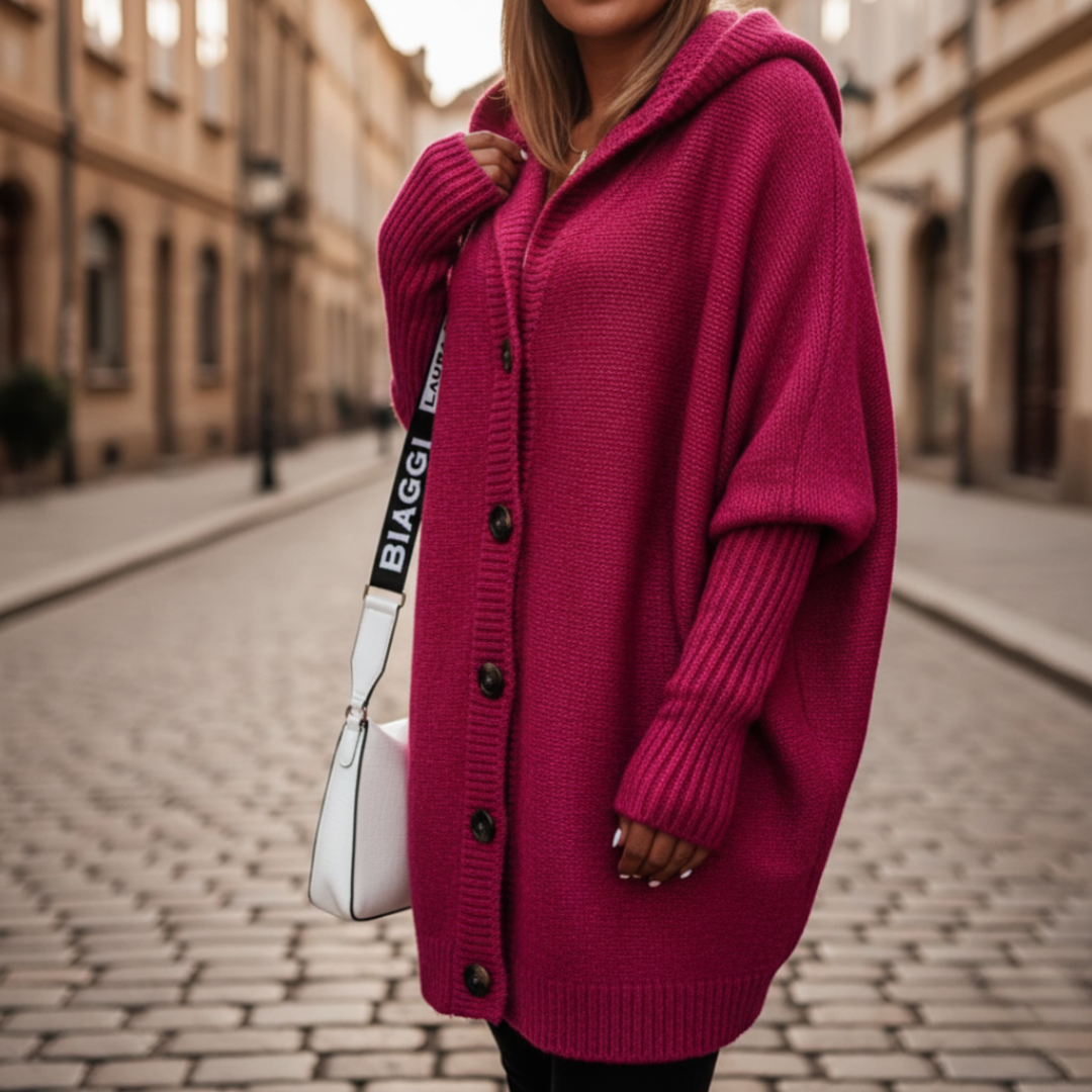 Women's Hooded Cardigan