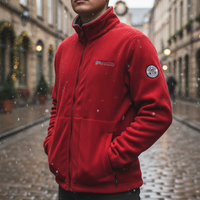 Men's Fleece Jacket with Winter Zip